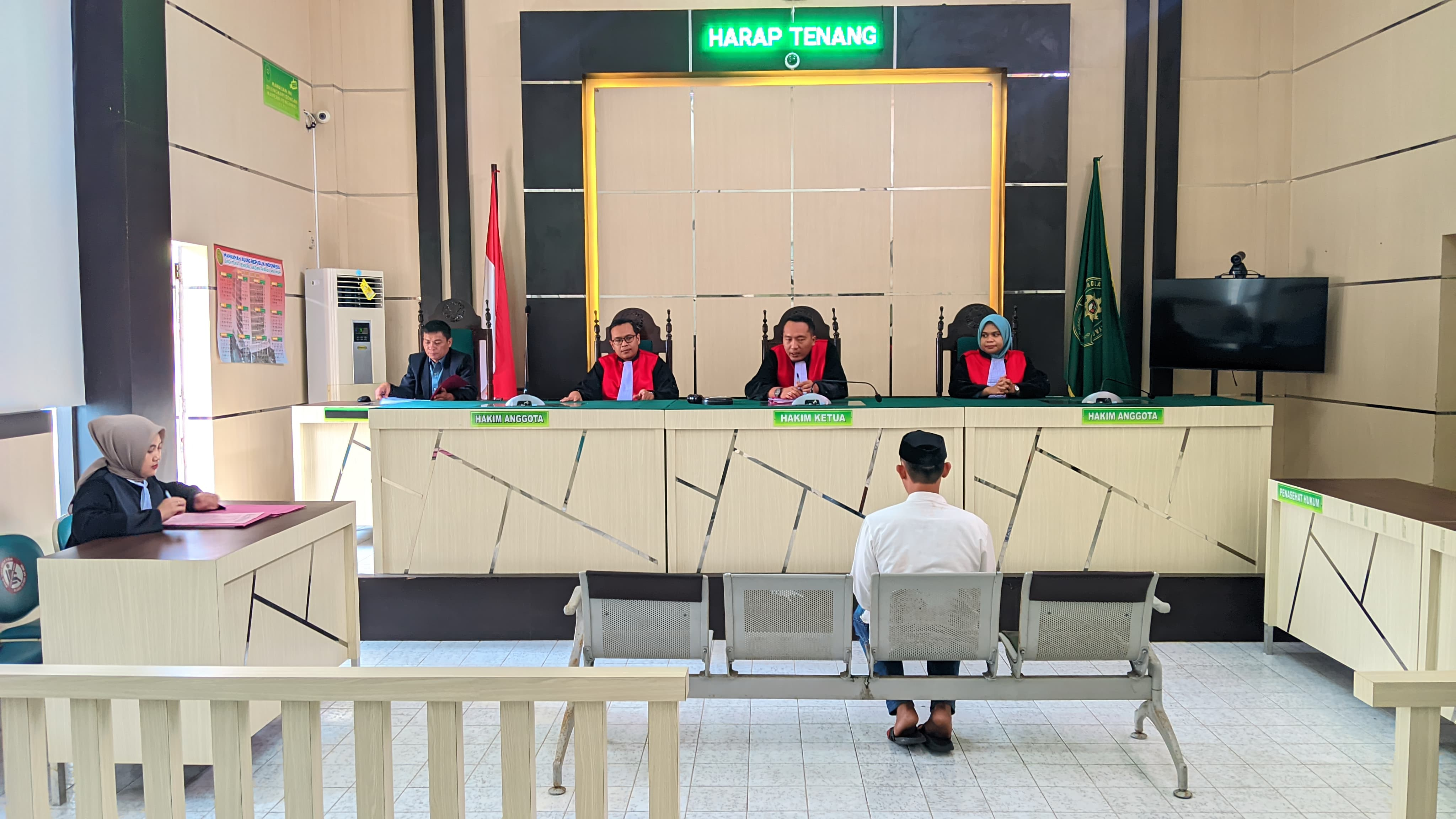 Sidang Agenda Tuntutan Tindak Pidana Pencurian Kejaksaan Negeri Kepulauan Selayar