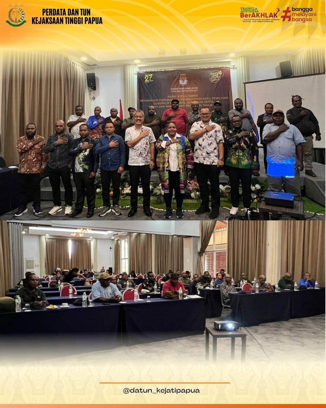 Rakernis Strategi Penanganan Sengketa Pemilu 2024 di Grand Palace Kemayoran