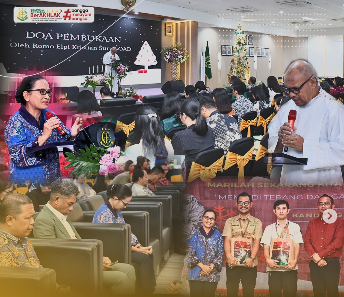 Perayaan Natal bersama Kejati Jabar