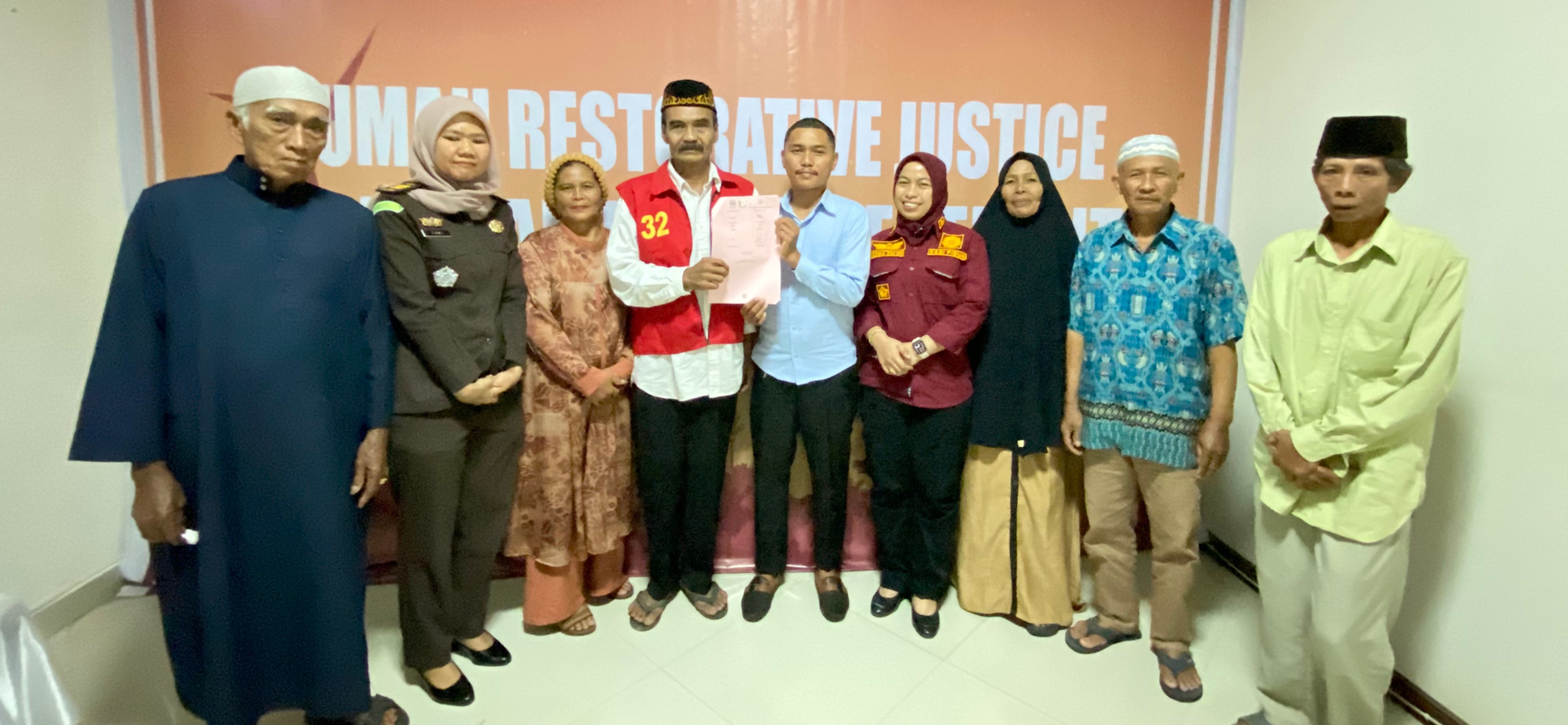 Cekcok Gara-gara Patok Kebun Dipindahkan, Perkara Pengancaman dengan Parang di Jeneponto Diselesaikan Kejati Sulsel Lewat Keadilan Restoratif