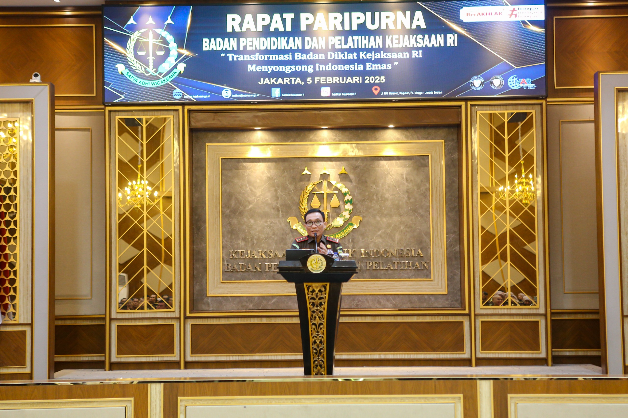 Kabandiklat Kejaksaan RI Inisiasikan One Day Workshop: Transformasi Badiklat Untuk Mengakselerasi  Peningkatan Kapabilitas SDM Kejaksaan Berkelas Dunia  Menuju Indonesia Emas 2045