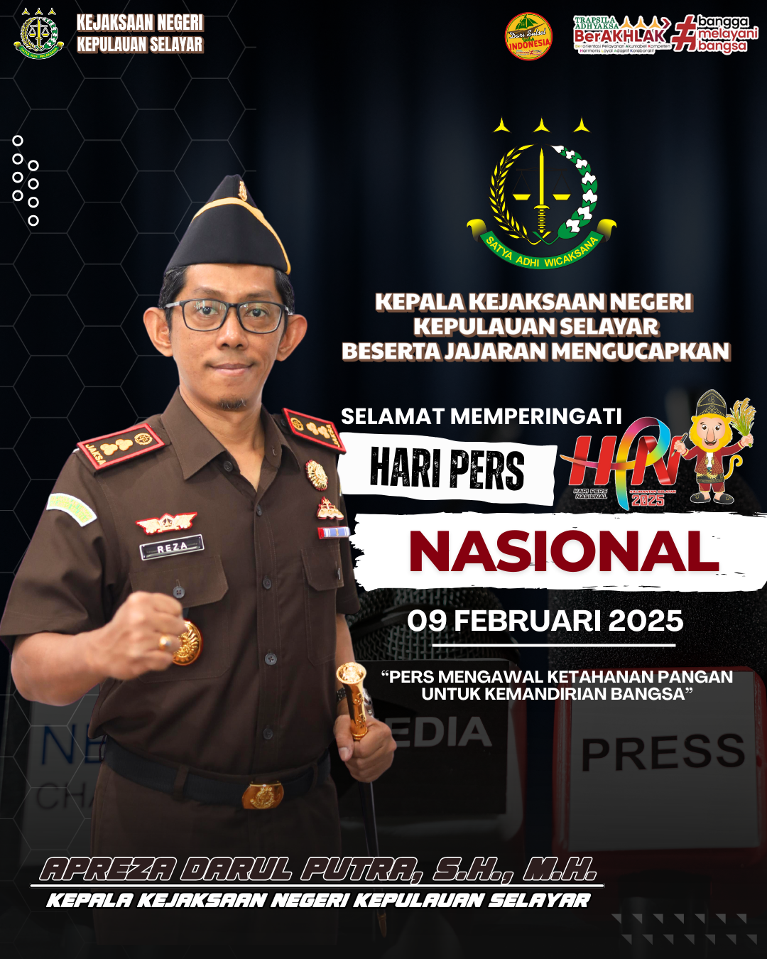 Selamat Memperingati Hari Pers Nasional 2025