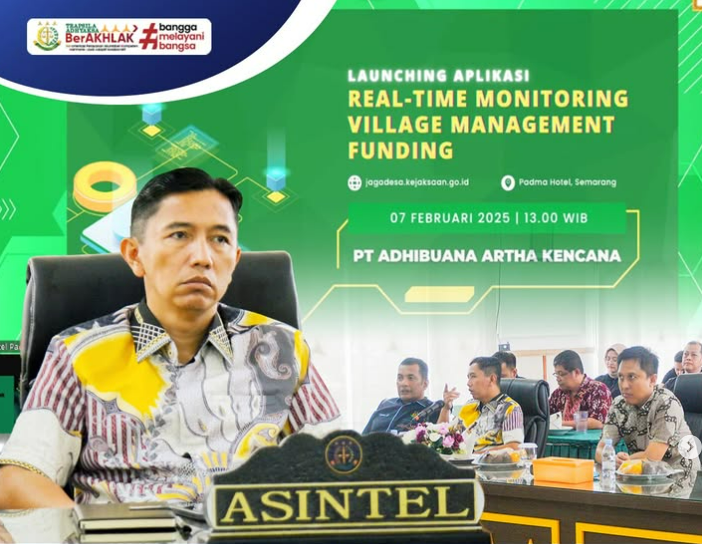 Launching Aplikasi Pengadaan Real Time Monitoring Village Management Funding
