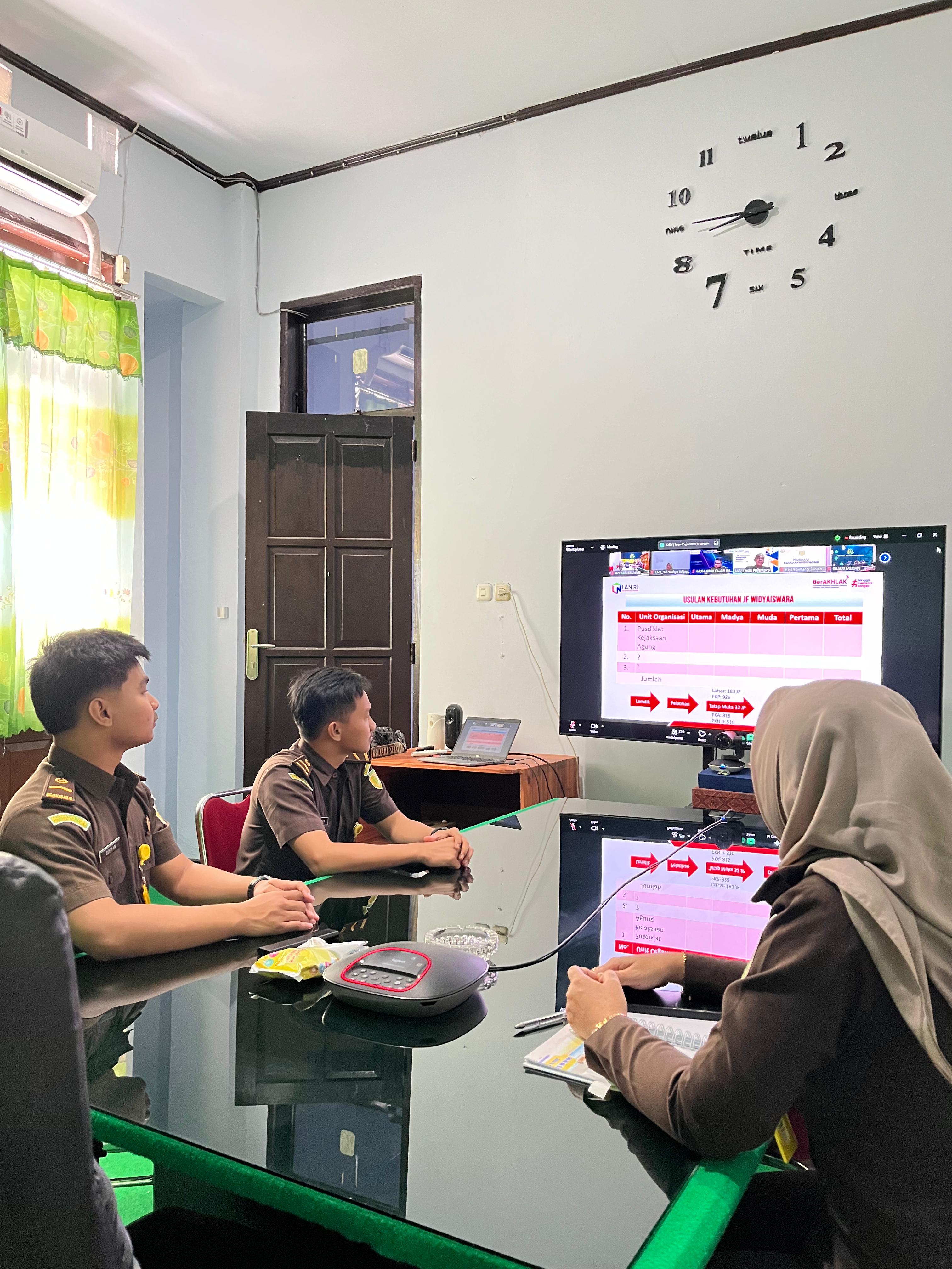Rapat Penyusunan Rencana Kebutuhan Jabatan Fungsional Analis Kebijakan JFAK) dan Jabatan Fungsional JF) Widyaswara