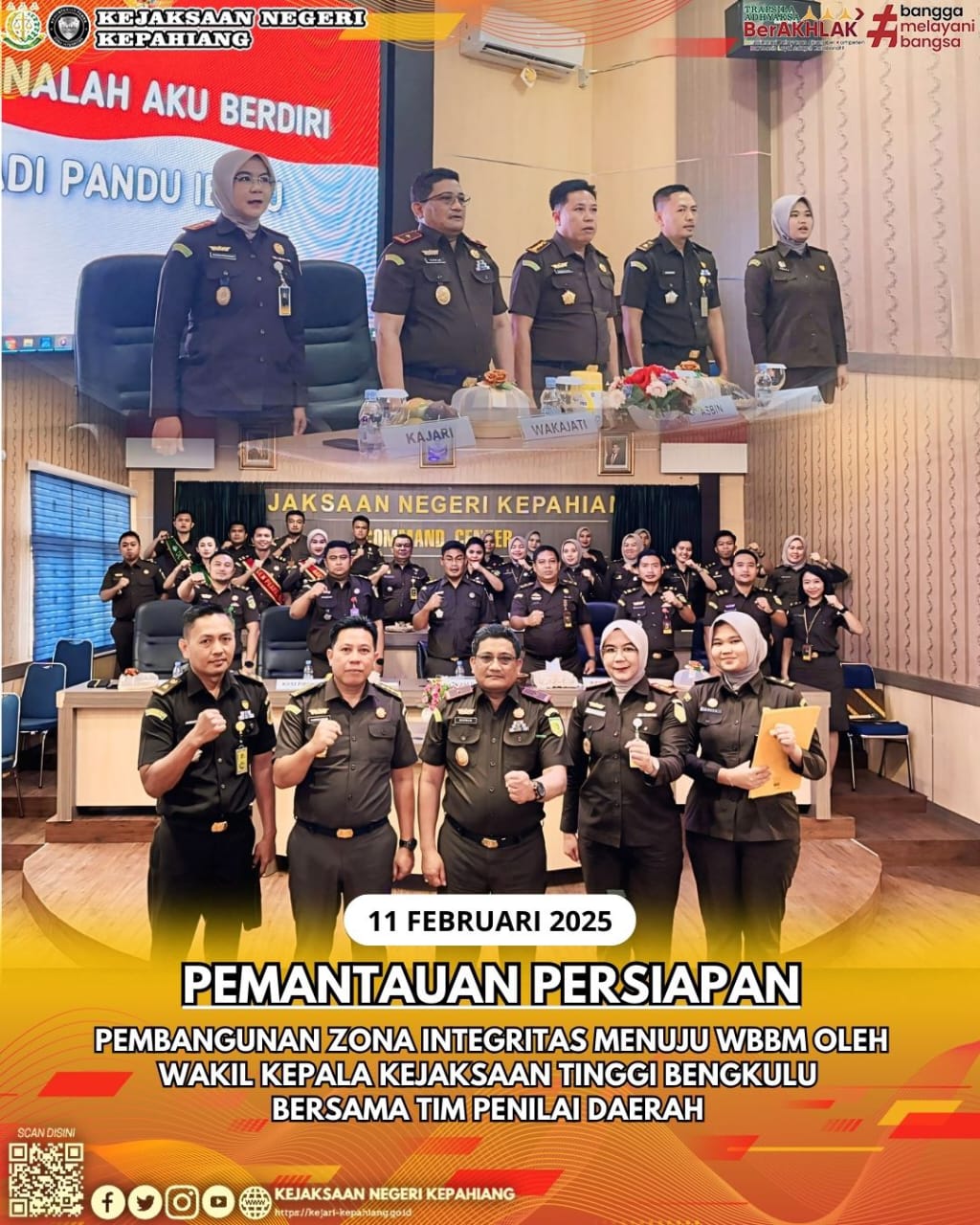 PEMANTAUAN PERSIAPAN PEMBANGUNAN ZONA INTEGRITAS MENUJU WBBM
