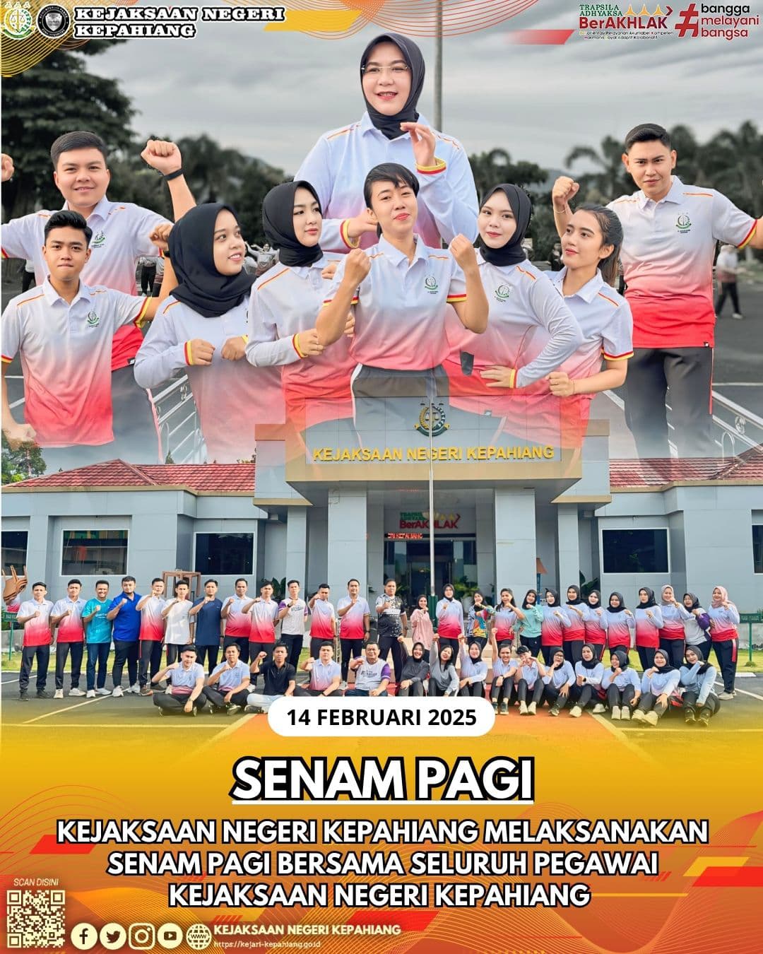 JUMAT SEHAT KEJAKSAAN NEGERI KEPAHIANG