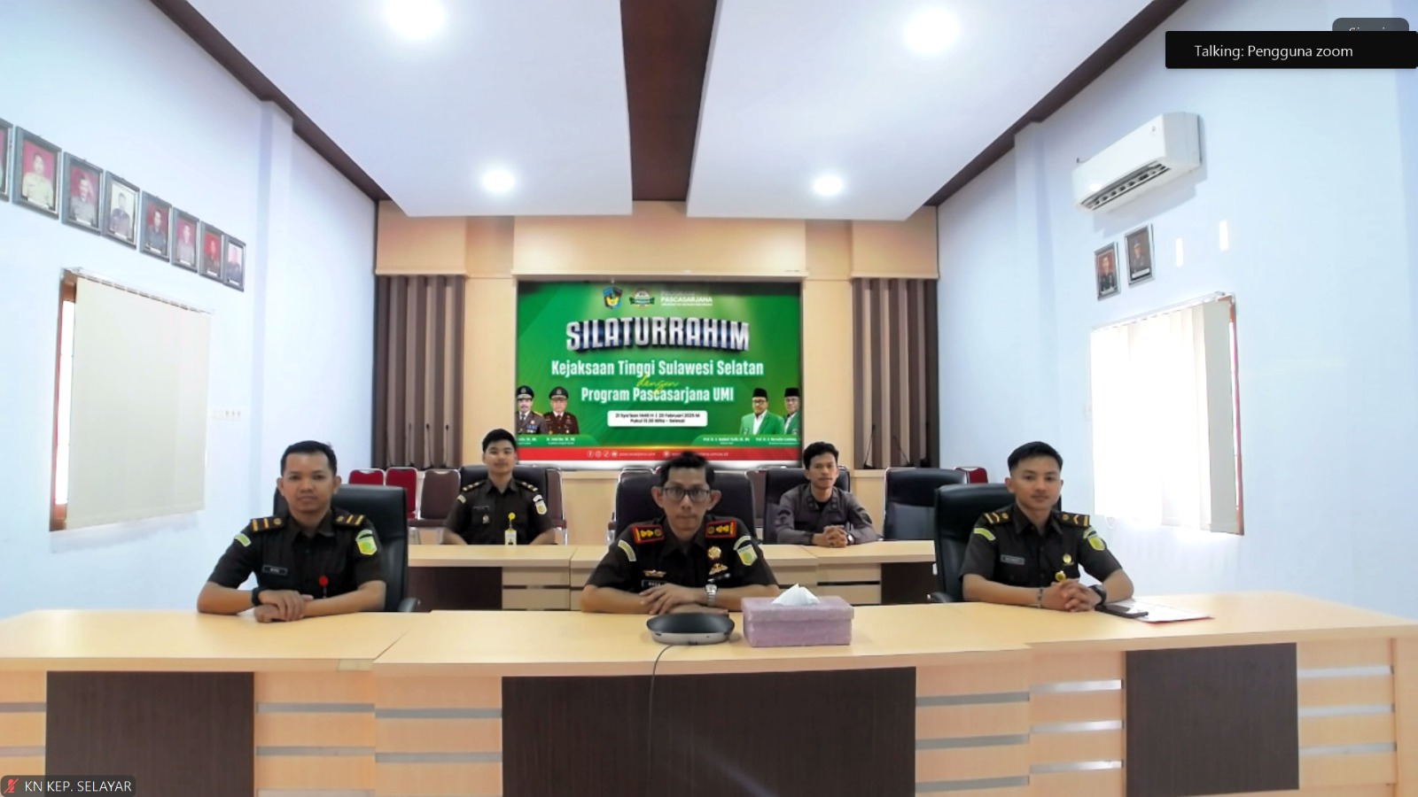 Silaturahmi Kepala Kejaksaan Tinggi Sulawesi Selatan dengan Direktur Pascasarjana Universitas Muslim Indonesia Makassar