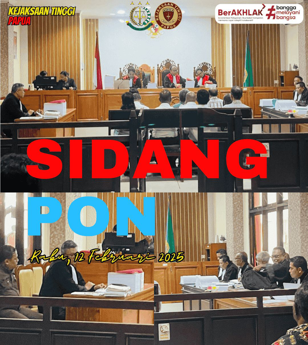 Sidang Korupsi Dana PON XX Papua: Rp2,58 Triliun Terungkap, 6 Saksi Buka Suara