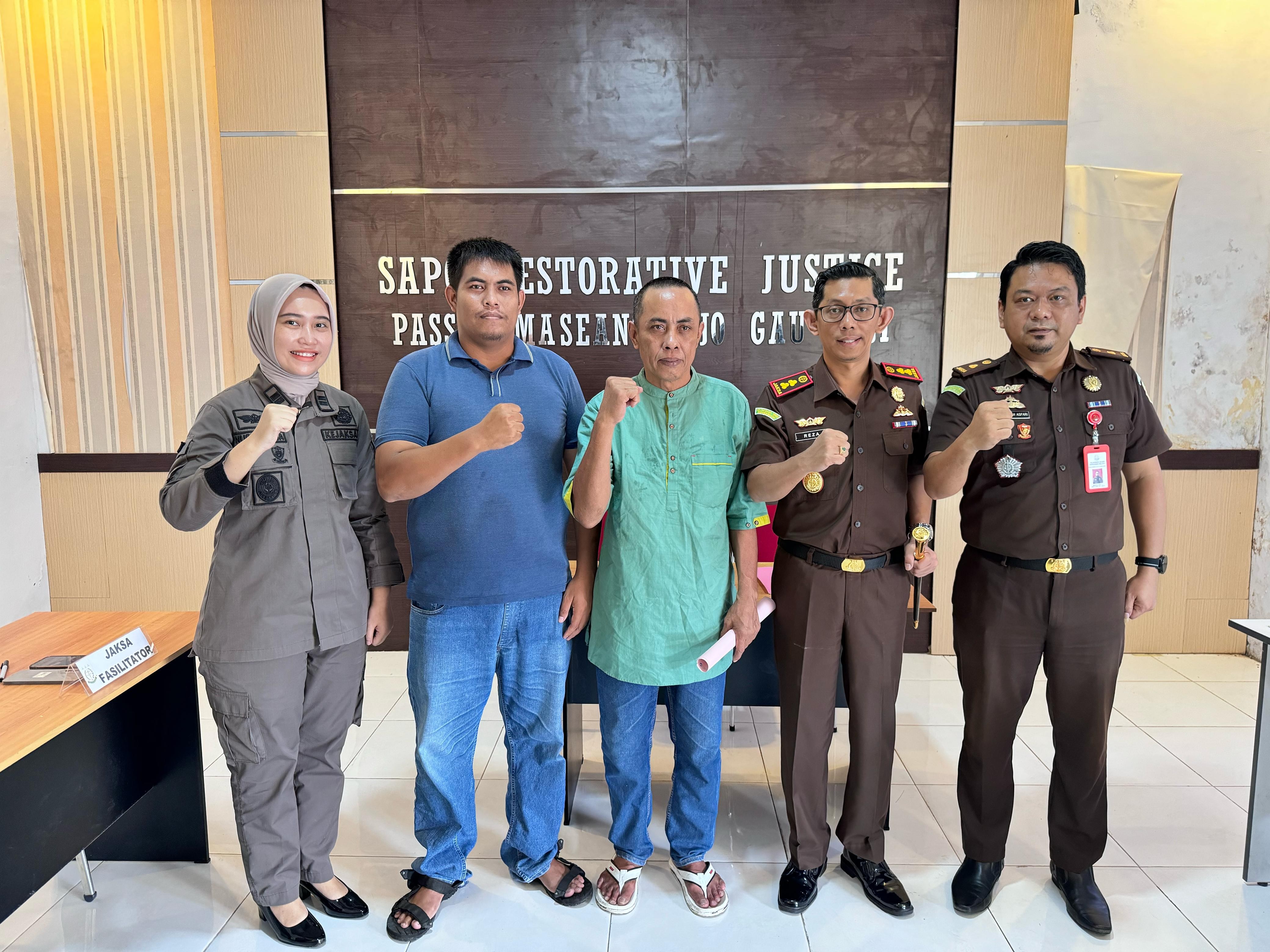 Resorative Justice Tindak Pidana Penganiayaan  Kejaksaan Negeri Kepulauan Selayar