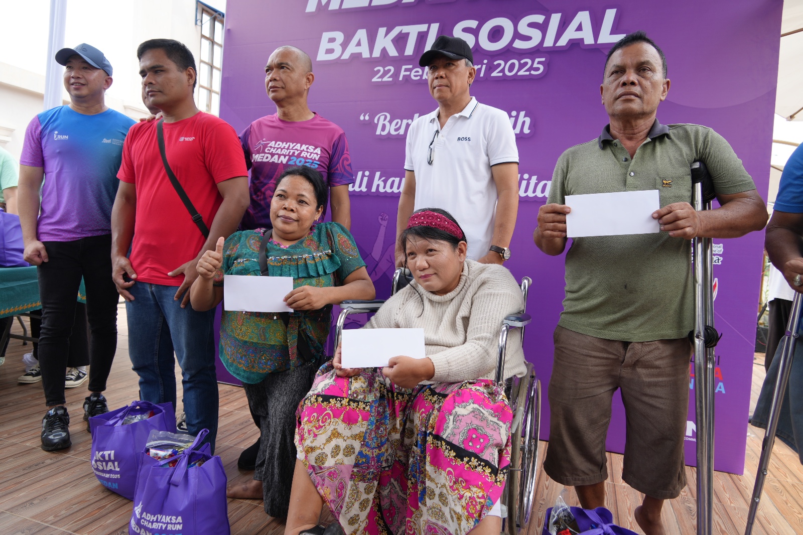 Road to Adhyaksa Charity Run Medan 2025,  JAM-Intel dan Adhyaksa Runners Gelar Bakti Sosial Sebagai Wujud Peduli Sesama