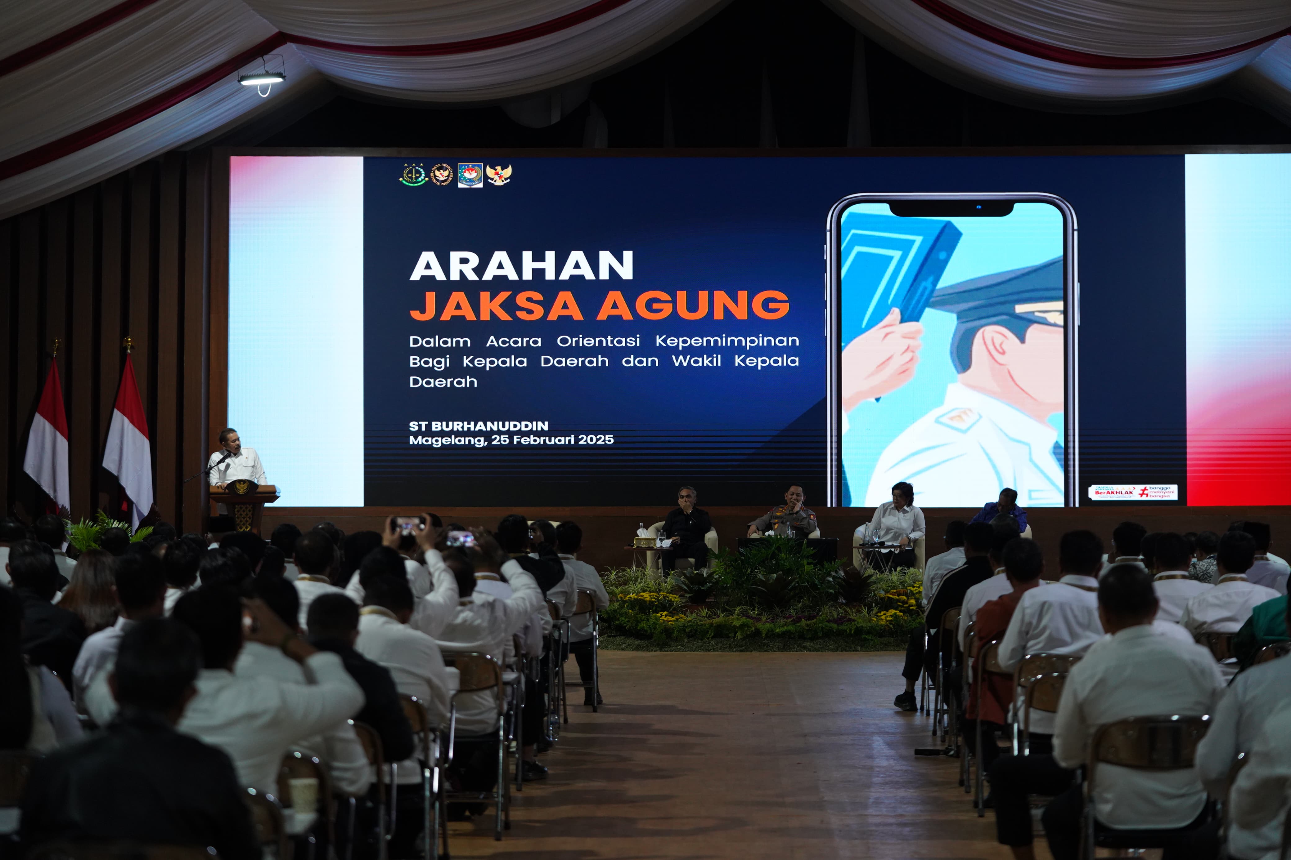 Penekanan Pencegahan Korupsi Dalam Kegiatan Orientasi Kepemimpinan Kepala Daerah dan Wakil Kepala Daerah Tahun 2025