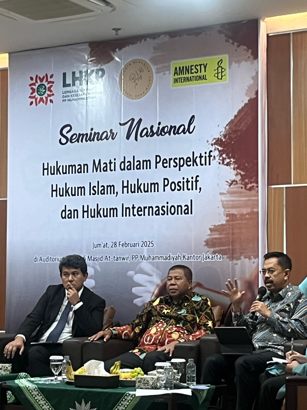 JAM-Pidum Hadir Sebagai Narasumber Seminar Nasional Membahas Perspektif KUHP 2023 Terkait Hukuman Mati