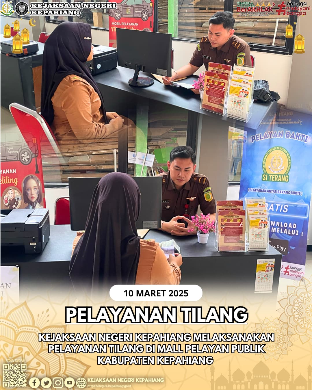 Pelayanan Tilang Kejaksaan Negeri Kepahiang
