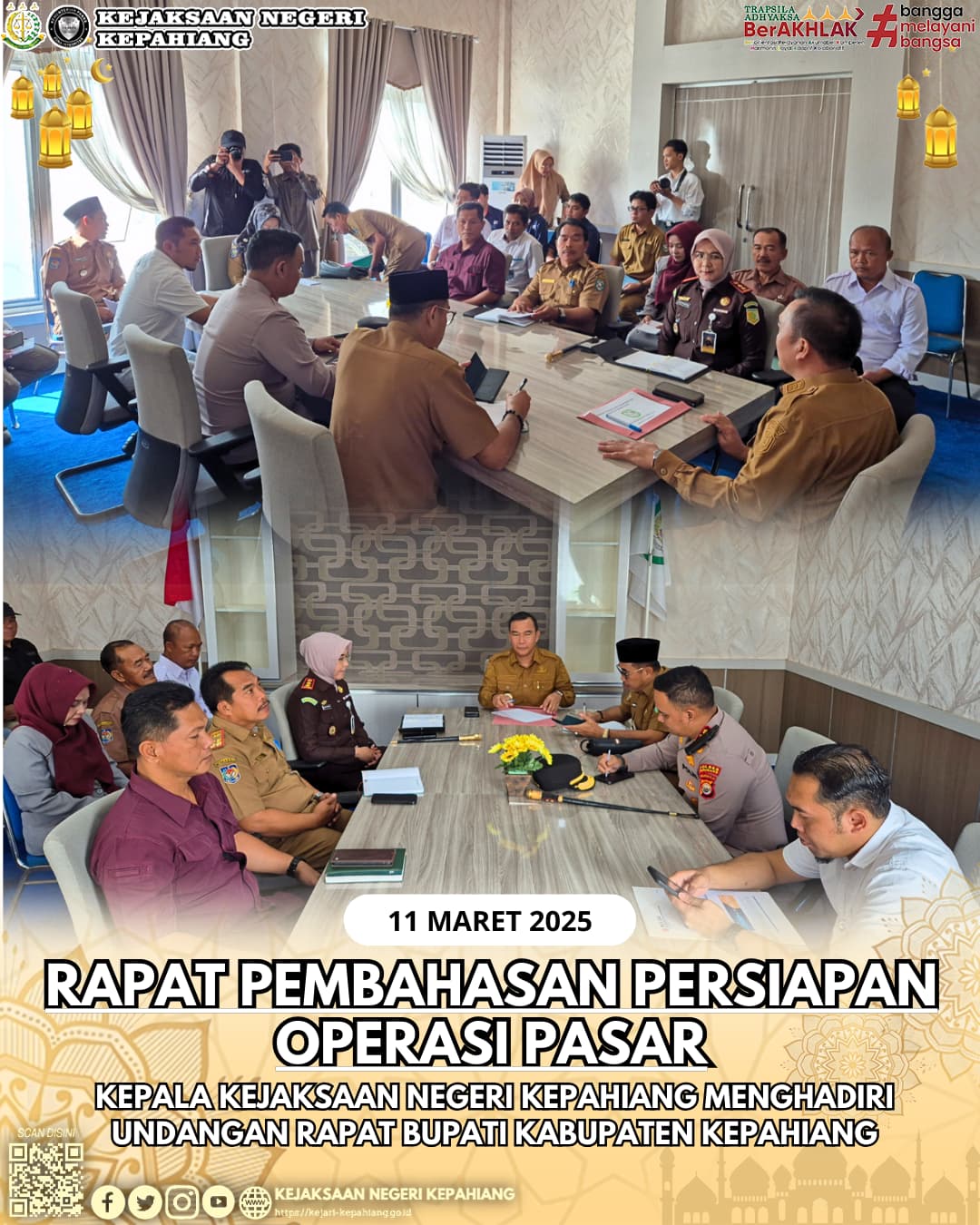 RAPAT PEMBAHASAN PERSIAPAN OPERASI PASAR