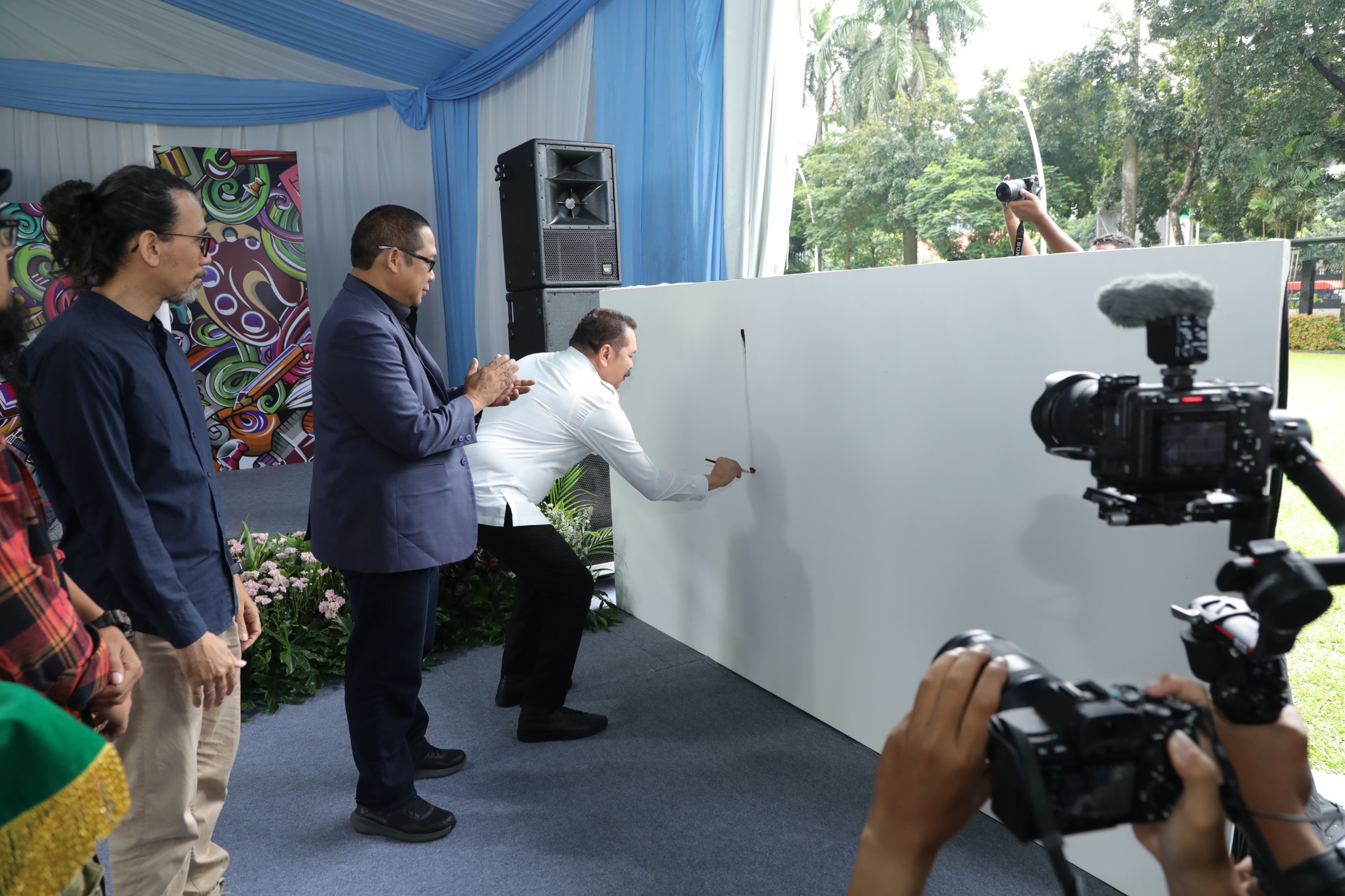 Adhyaksa Mural Fest 2025 Gelorakan Semangat Antikorupsi dan Partisipasi Publik Melalui Seni Mural