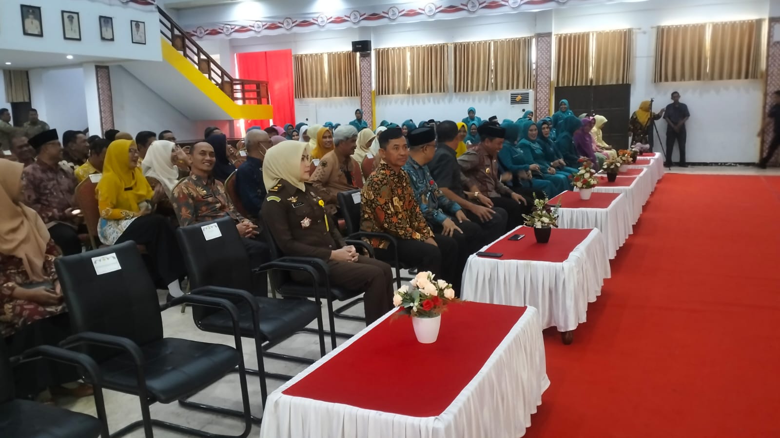 Pengukuhan Ketua Tim Penggerak PKK, serah terima jabatan Ketua dan Pelantikan pengurus Tim penggerak PKK Kab. Kep. Selayar Masa Bakti 2025 sd 2030