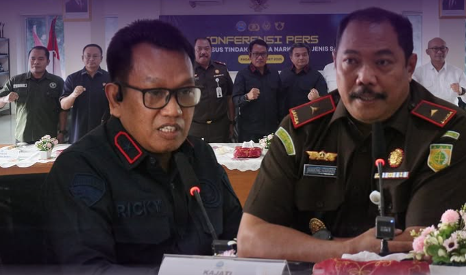 Press Release Ungkap Kasus Narkotika