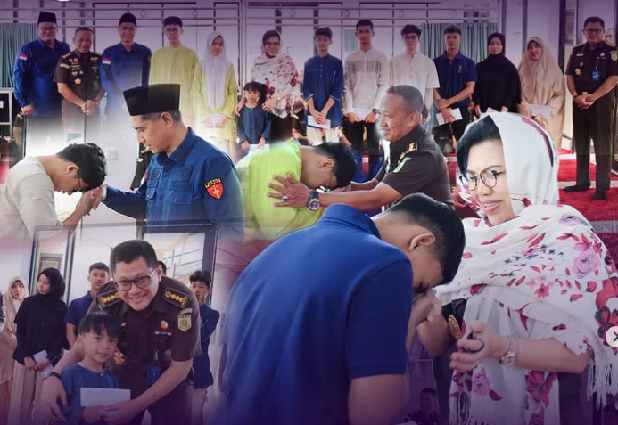 Penyaluran Dana Bantuan kepada Anak Yatim di lingkungan Kejaksaan Tinggi Sumatera Barat
