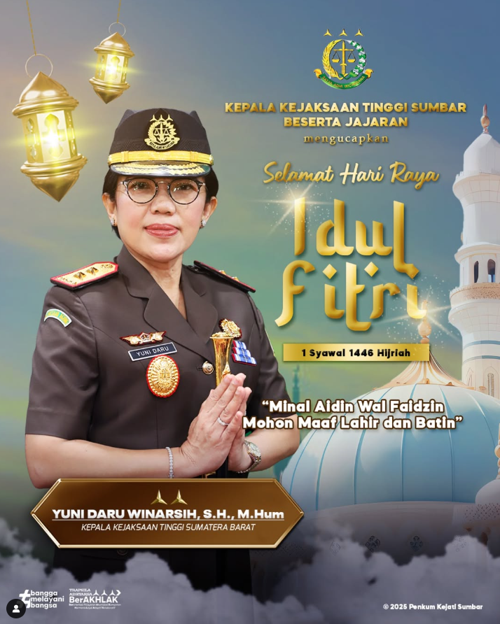 Selamat Hari Raya Idul Fitri 1446 H
