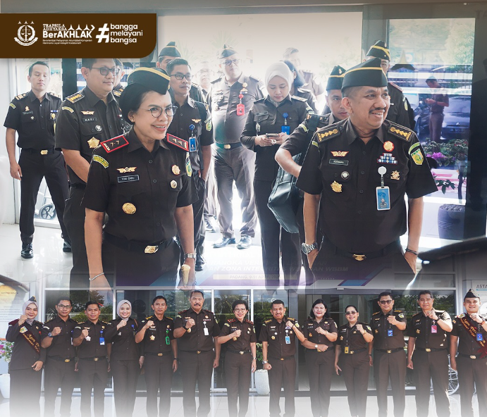 Kunjungan dari Tim Penilai Internal TPI WBKWBBM Kejaksaan Agung RI