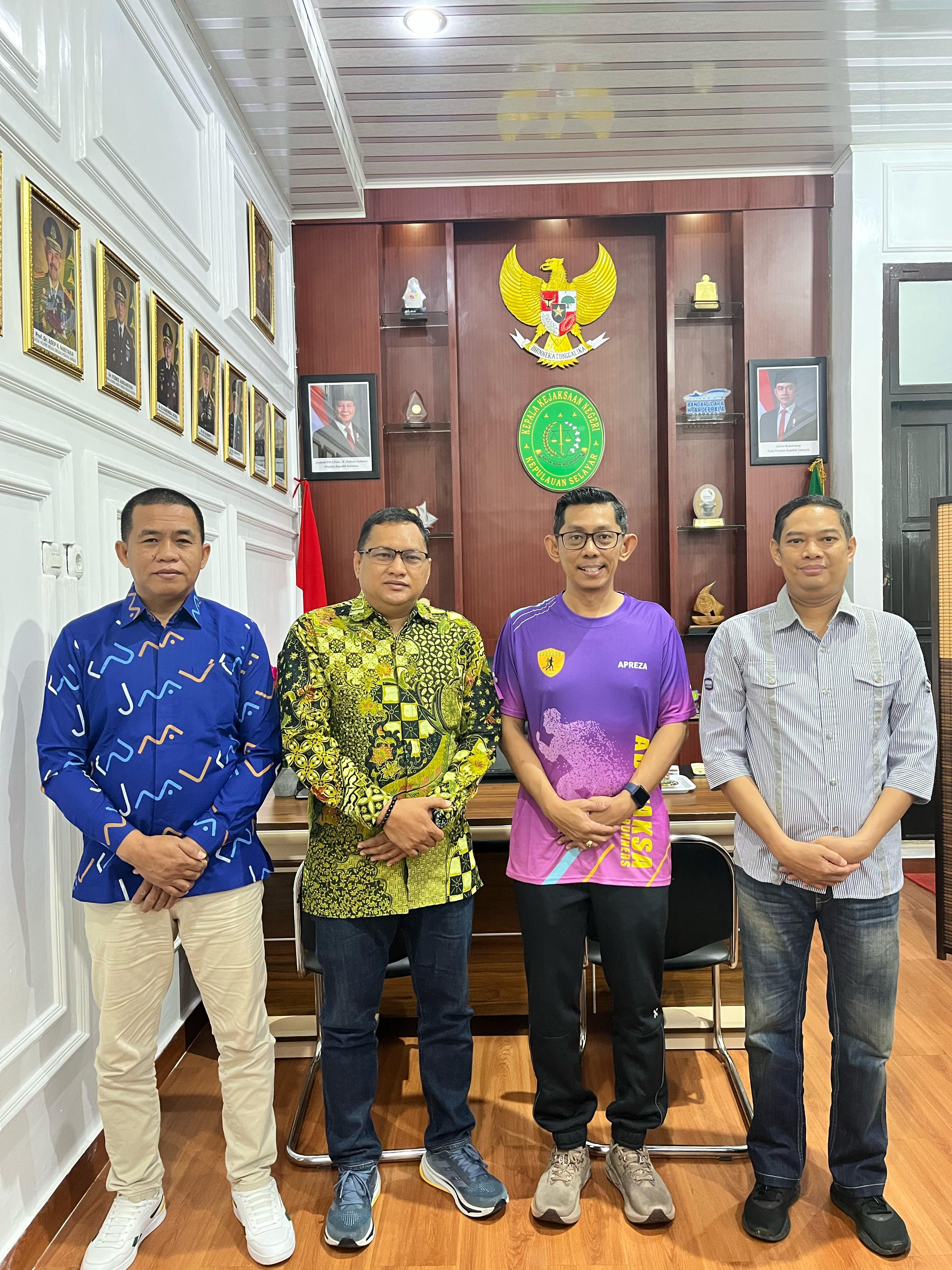 Kunjungan dan Silaturahmi Kepala Kantor UPP Jampea di Kejaksaan Negeri Kepulauan Selayar
