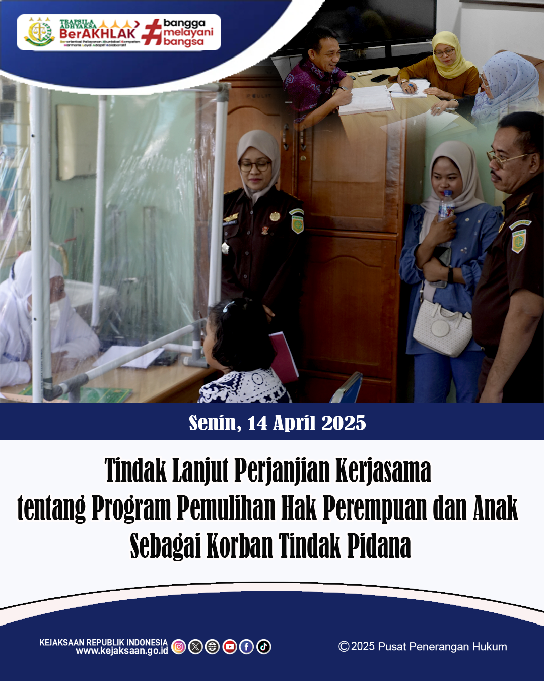 Kejaksaan Tinggi Papua Fasilitasi Pemulihan Hak Perempuan dan Anak Korban Tindak Pidana Kekerasan