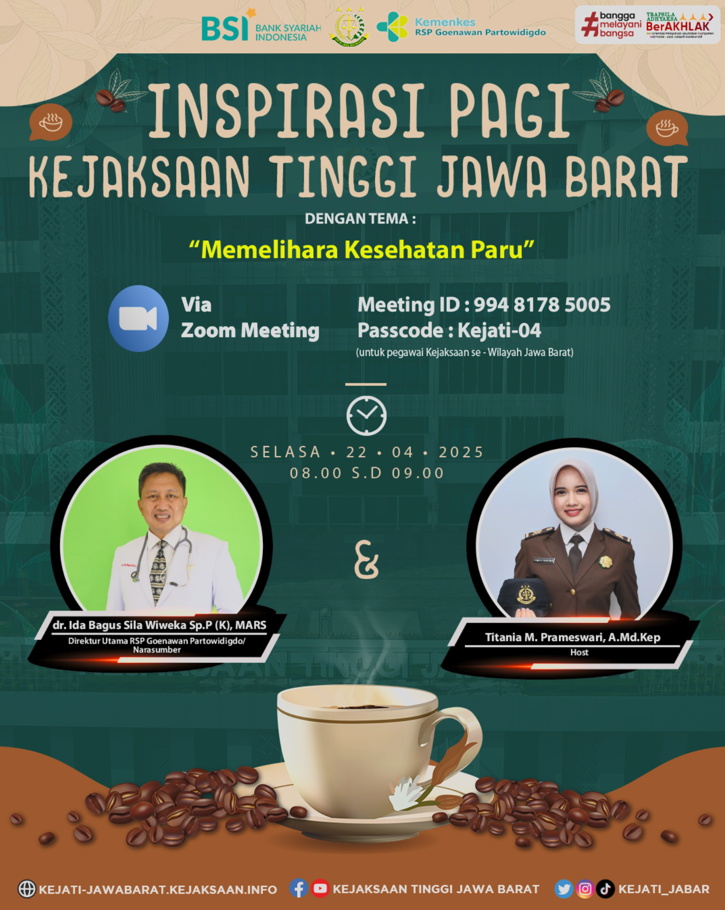 Inspirasi Pagi Kejati Jabar