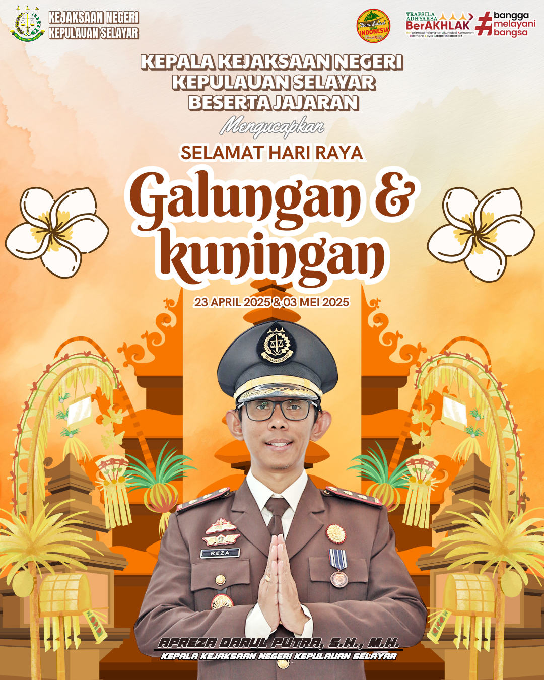 Selamat Hari Raya Galungan dan Kuningan 2025