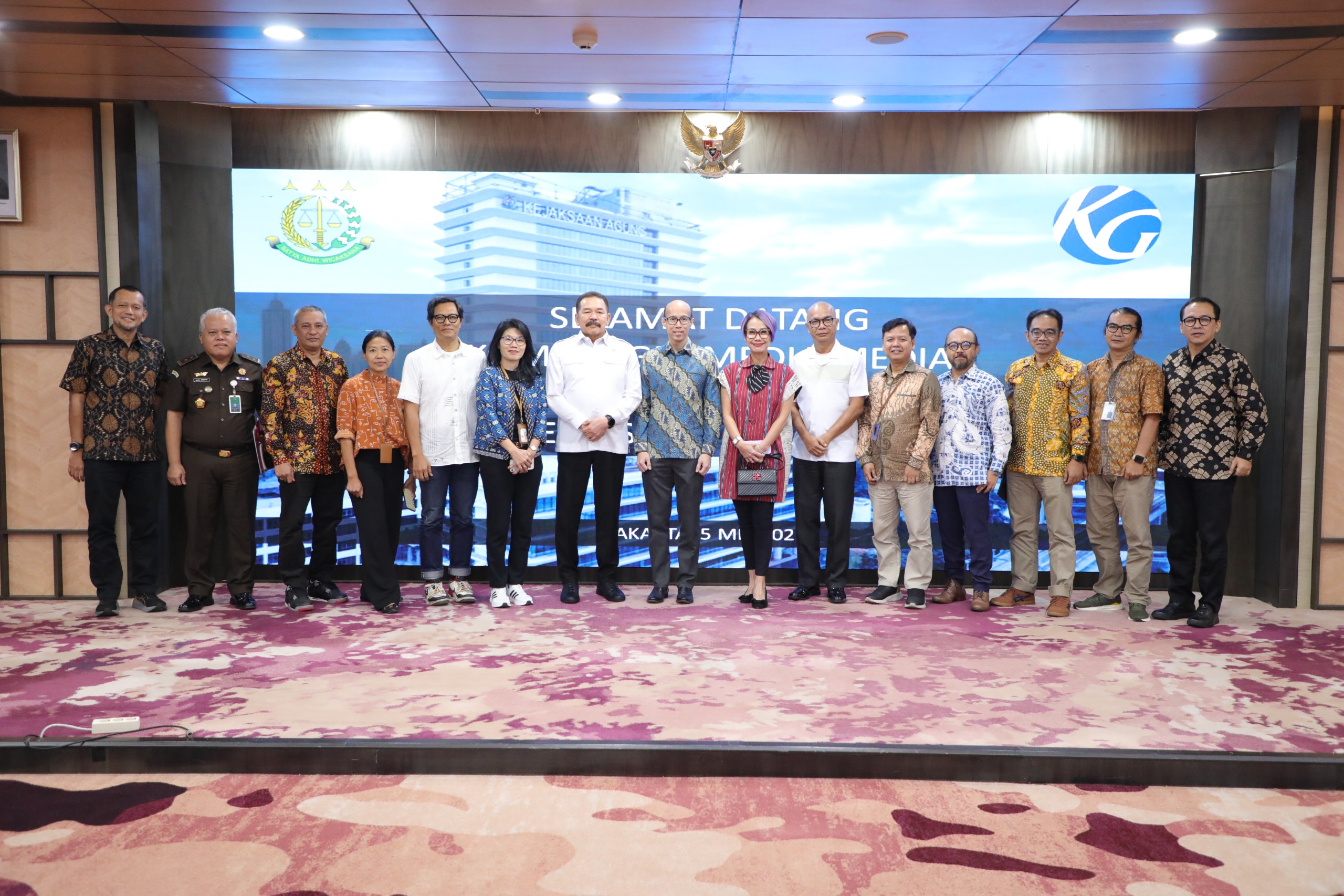 Jaksa Agung Terima Kunjungan Kompas Gramedia Group, Perkuat Sinergi Penegakan Hukum dan Peran Media Sebagai Pilar Demokrasi