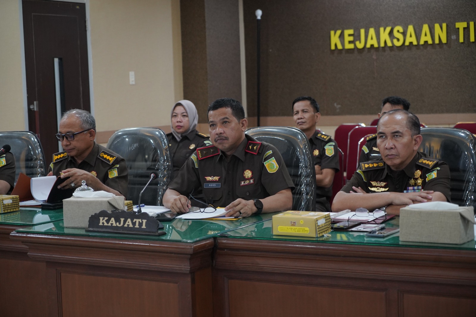 Kajati Sulsel Agus Salim Ikuti Rakor Dukungan Pengamanan TNI untuk Kejati dan Kejari