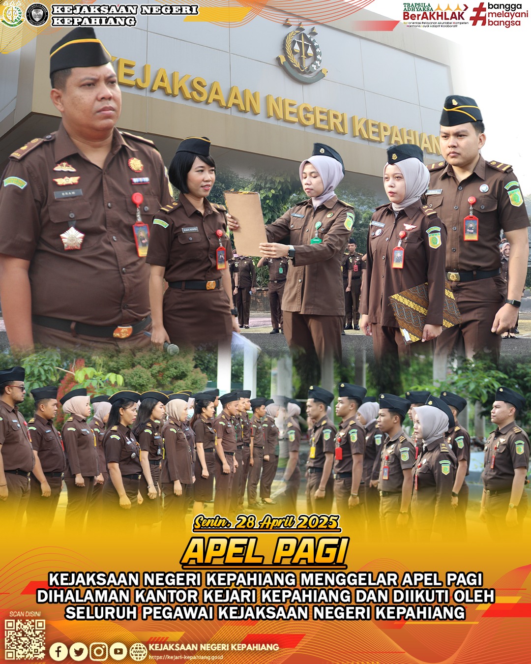 APEL PAGI KEJAKSAAN NEGERI KEPAHIANG
