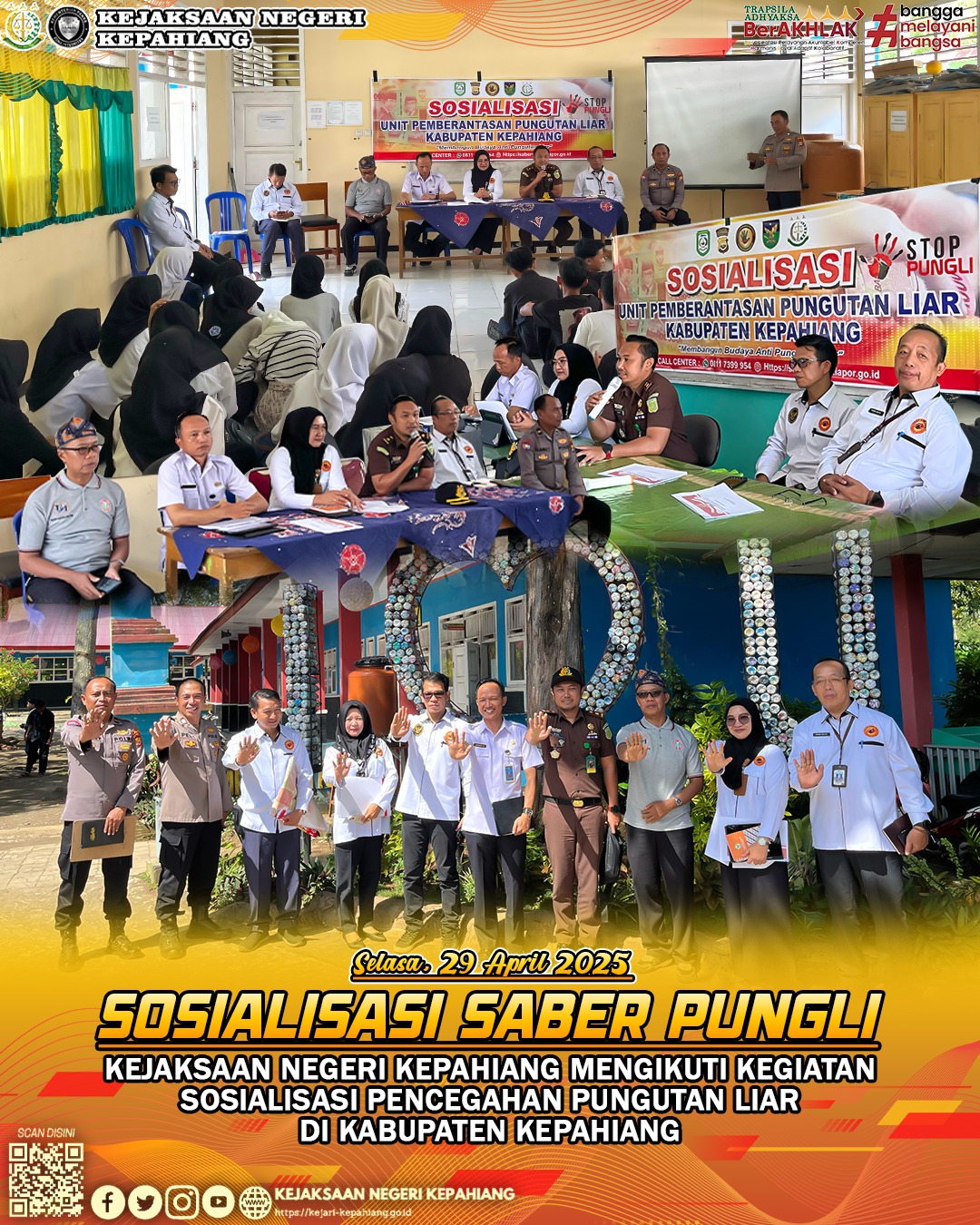 SOSIALISASI PENCEGAHAN PUNGUTAN LIAR DI KABUPATEN KEPAHIANG