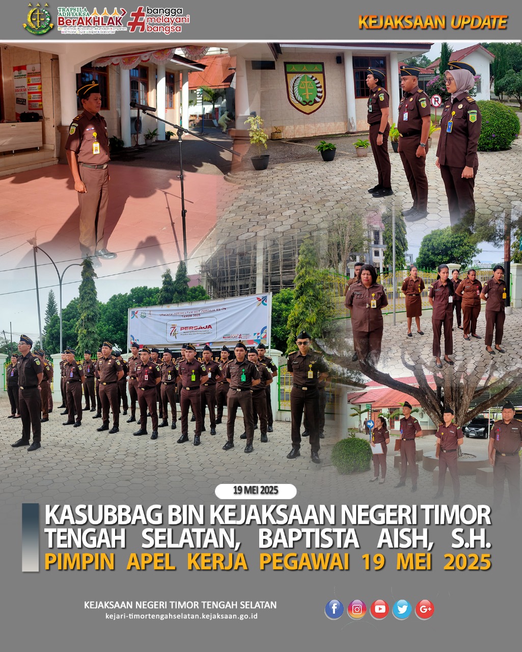 APEL KERJA PEGAWAI 19 MEI 2025