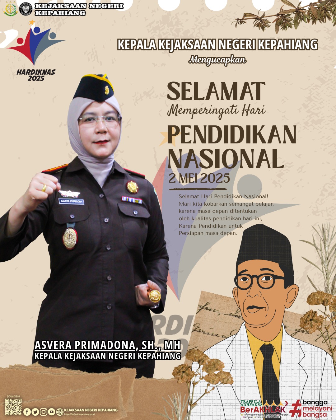 Selamat Hari Pendidikan Nasional Tahun 2025.