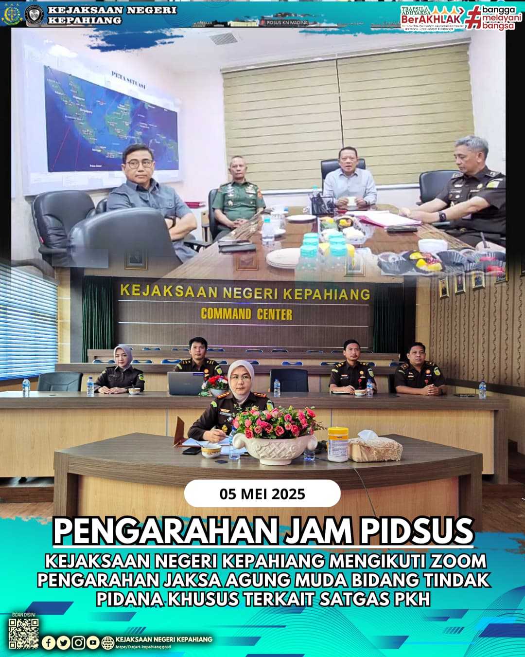 PENGARAHAN JAKSA AGUNG MUDA BIDANG TINDAK PIDANA KHUSUS