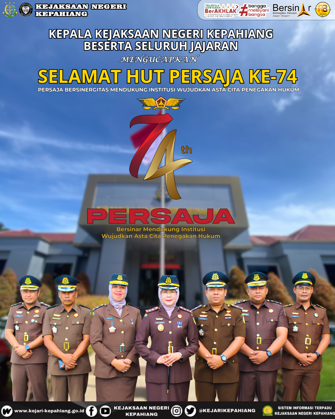 PERSAJA Bersinergi Mendukung Institusi Wujudkan Asta Cita Penegakan Hukum
