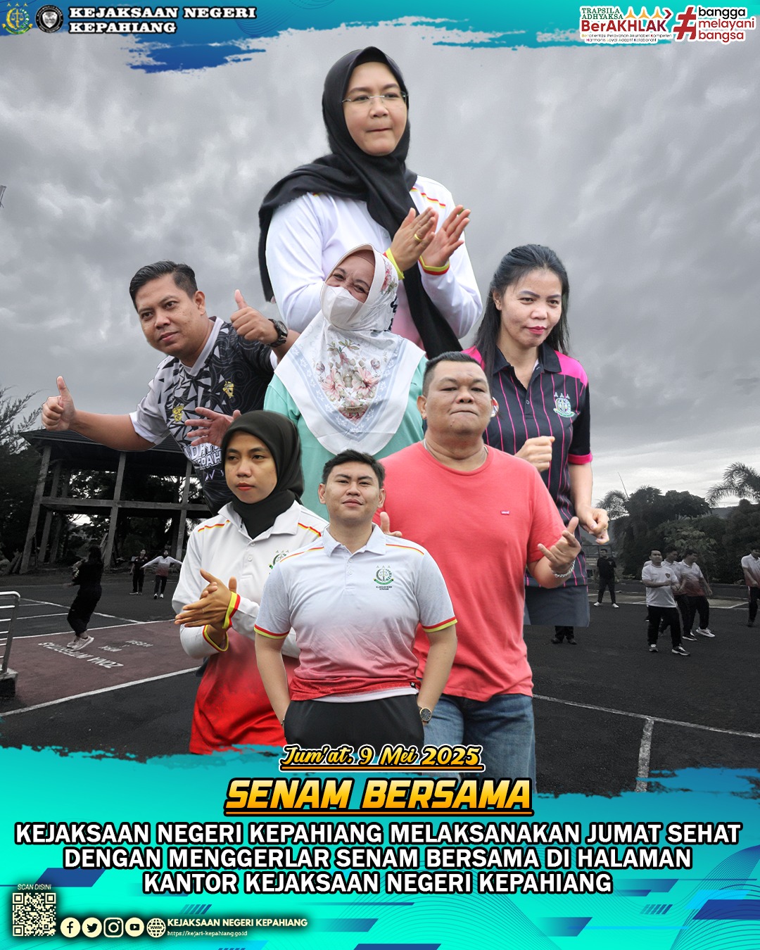 JUMAT SEHAT KEJAKSAAN NEGERI KEPAHIANG