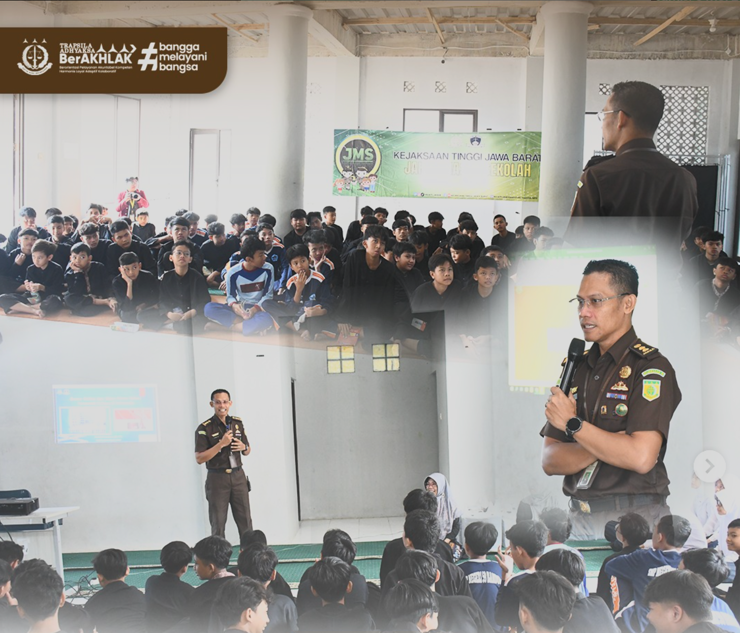 Jaksa Masuk Sekolah Kejati Jabar