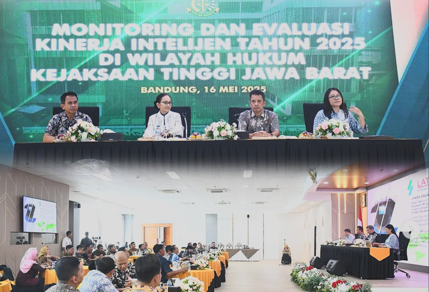 Kegiatan Monitoring dan Evaluasi Monev) Kinerja Gabungan Bidang Intelijen Tahun 2025