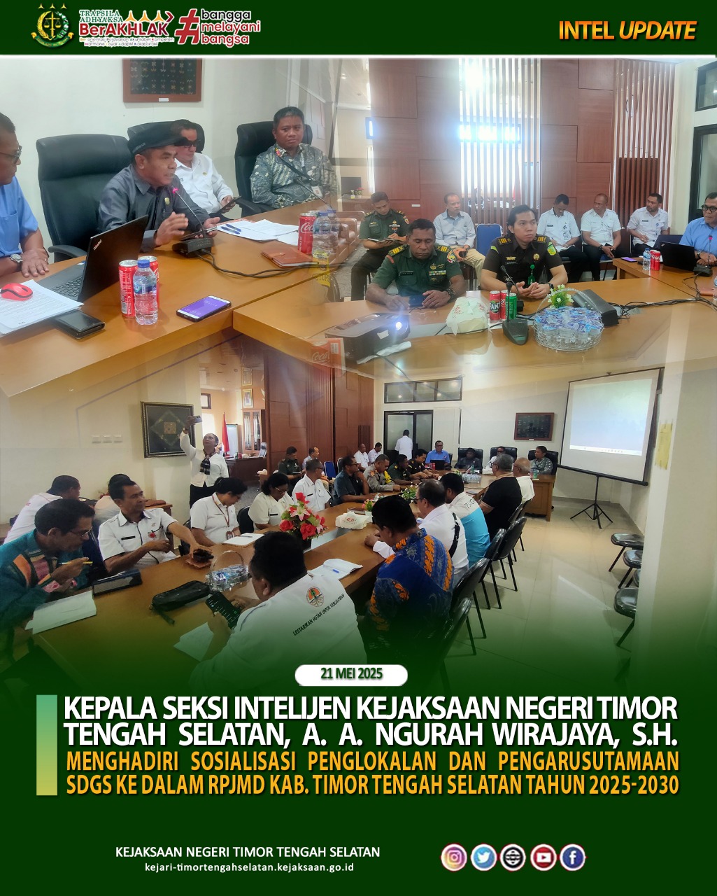 Sosialisasi Penglokalan Dan Pengarusutamaan SDGs Ke Dalam RPJMD Kab. Timor Tengah Selatan Tahun 2025-2030.
