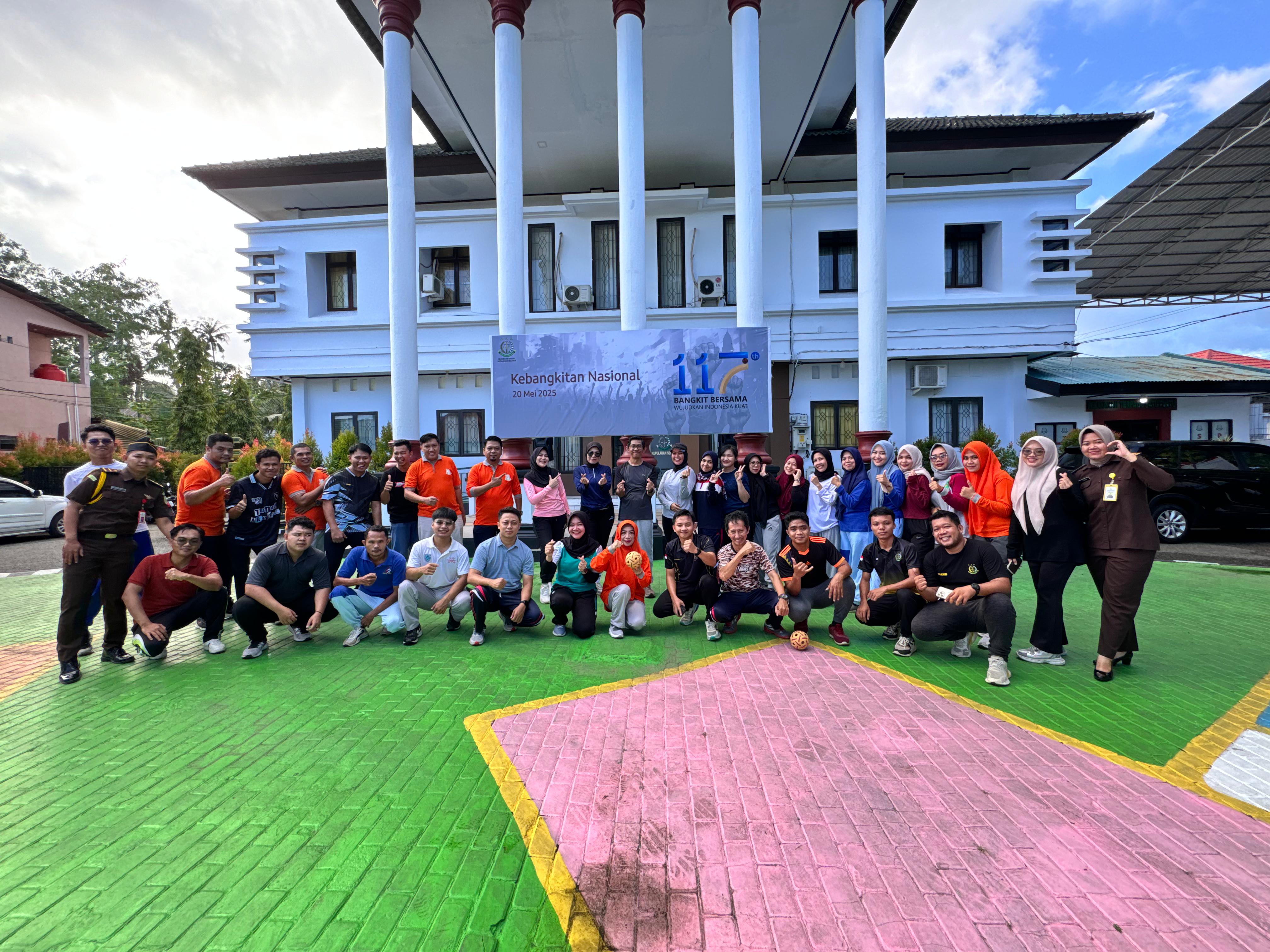Senam Pagi Kejaksaan Negeri Kepulauan Selayar