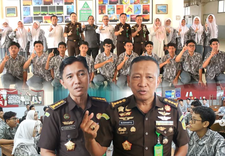 Jaksa Mengajar pertemuan ke 5 di SMA Negeri 1 Padang