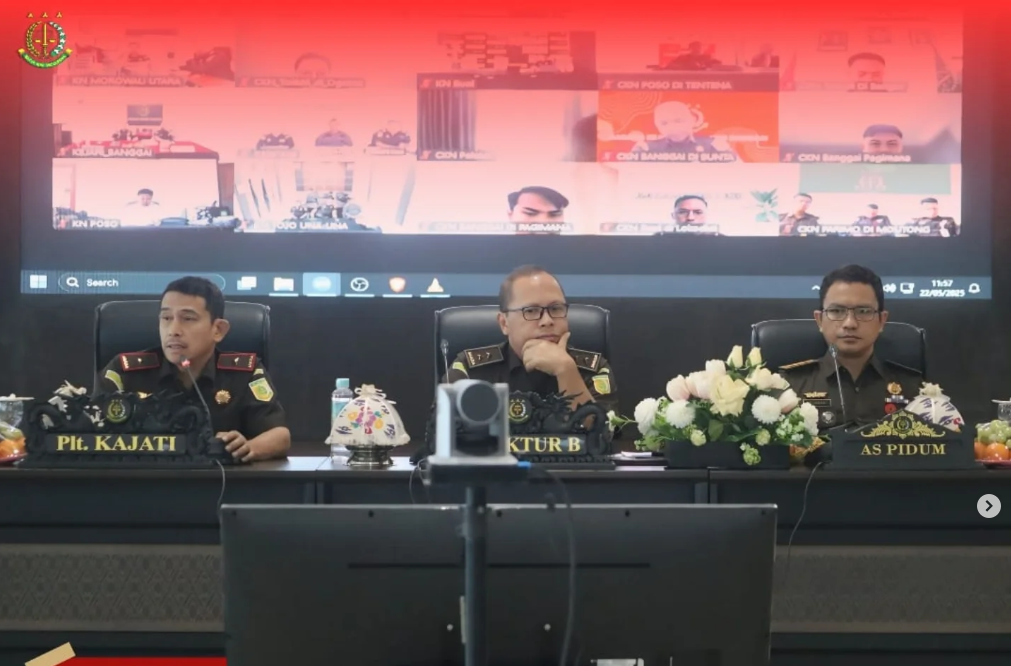 SUPERVISI PENANGANAN PERKARA TINDAK PIDANA UMUM KEJATI SULTENG