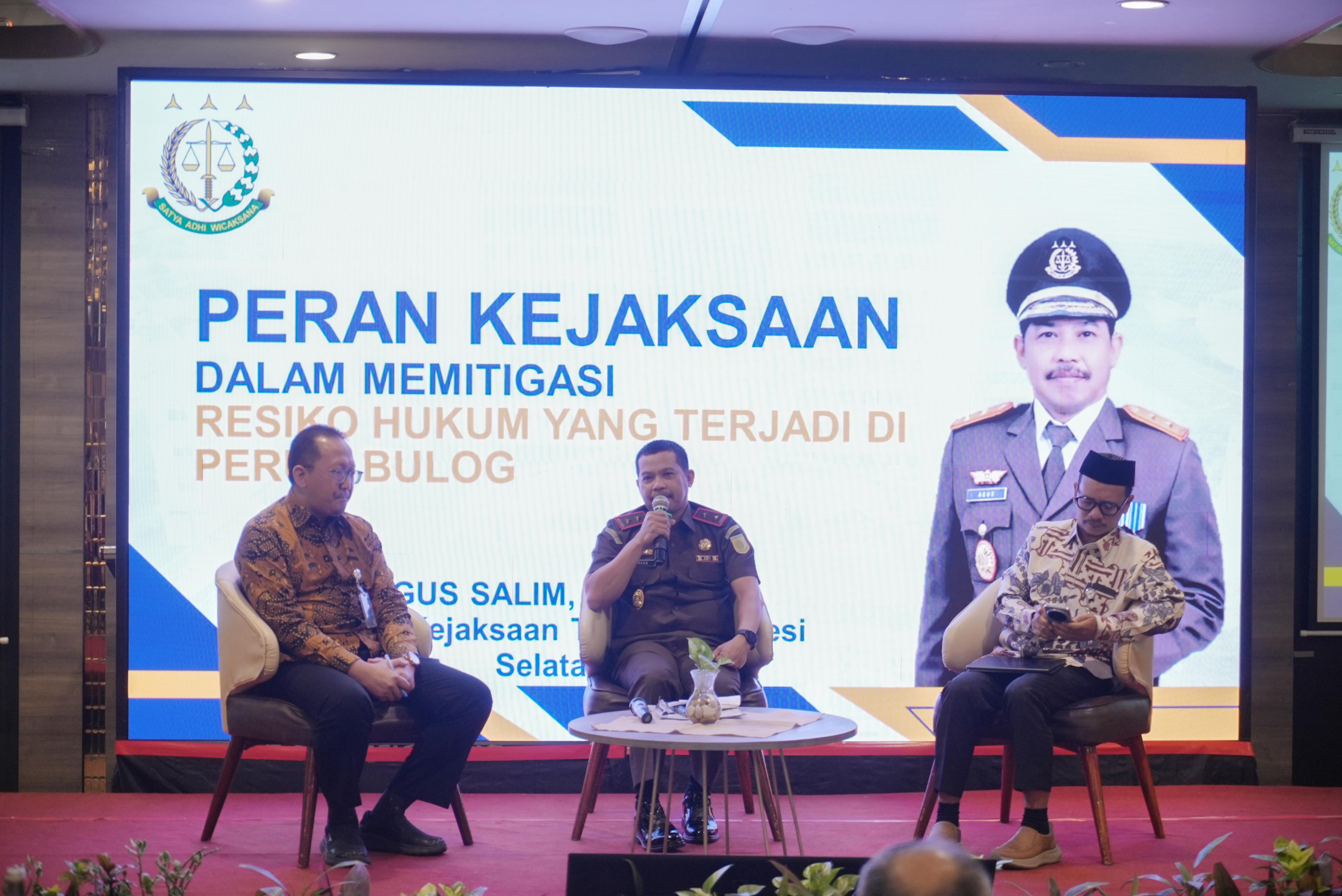 Perum Bulog Gandeng JPN Kejati Sulsel Untuk Mitigasi Risiko Hukum Pada Penyerapan GabahBeras di Sulawesi Selatan
