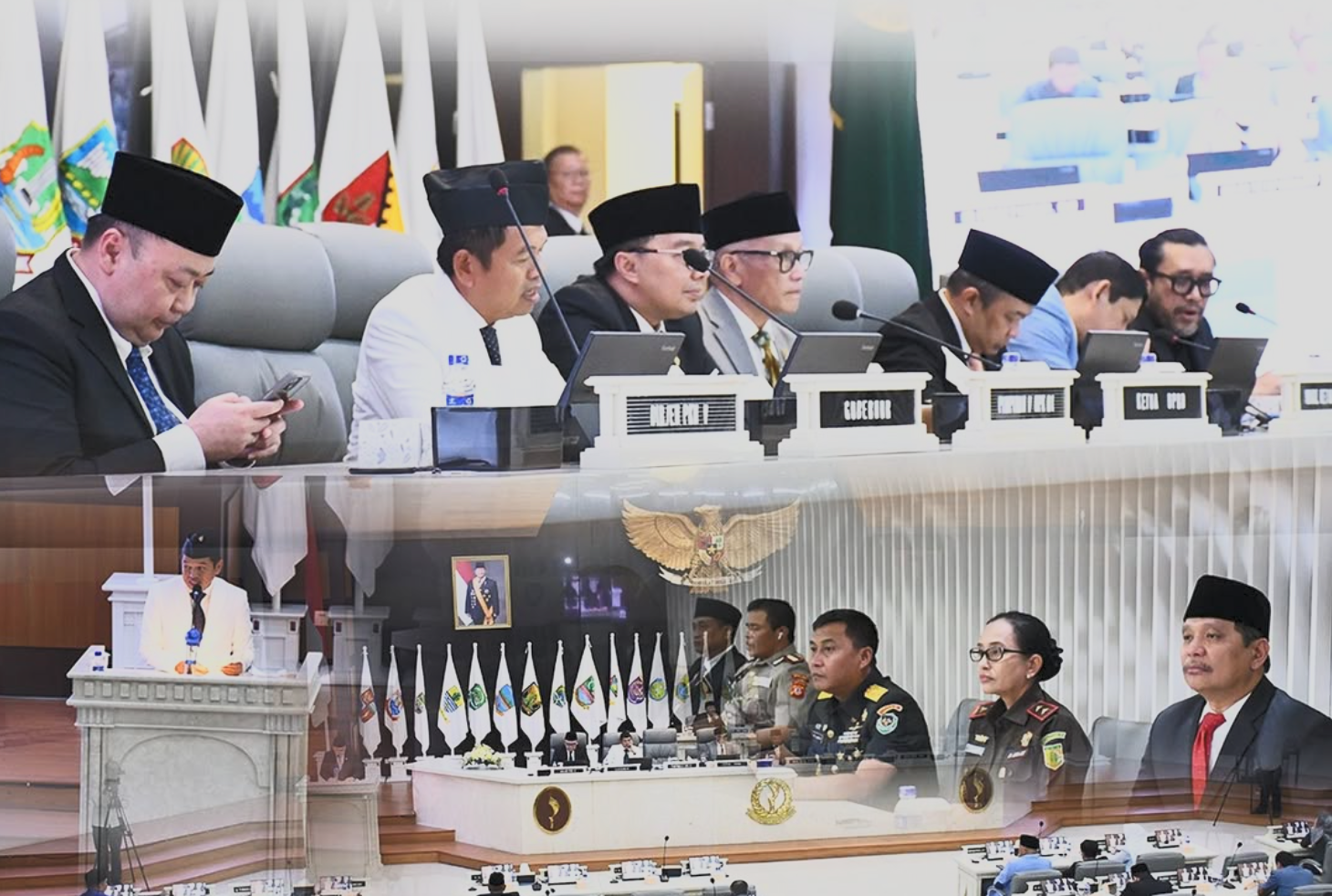 Kajati Jabar menghadiri Rapat Paripurna DPRD Provinsi Jawa Barat dalam rangka Penyerahan Laporan Hasil Pemeriksaan LHP) Badan Pemeriksa Keuangan RI BPK RI)