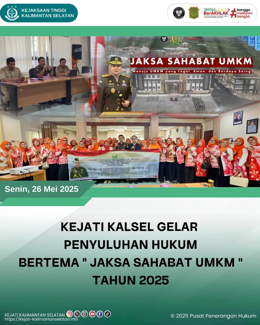 Penyuluhan Hukum Jaksa Sahabat UMKM