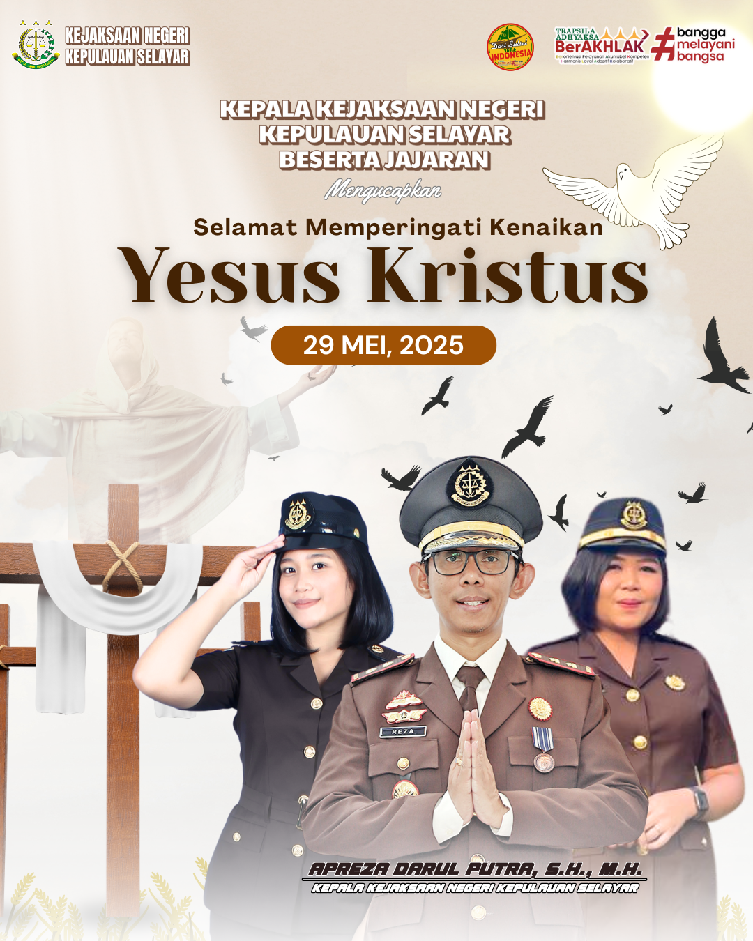 Selamat Memperingati Kenaikan Yesus Kristus 29 mei 2025