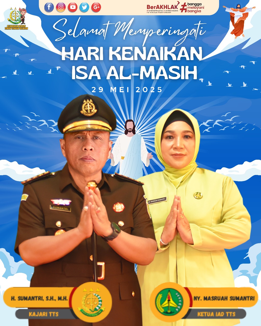 SELAMAT MEMPERINGATI HARI KENAIKAN ISA AL-MASIH TAHUN 2025