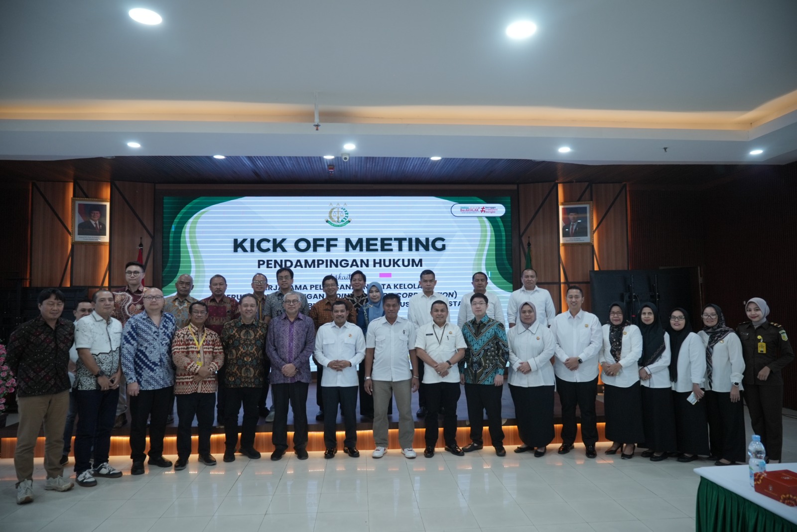 Kajati Sulsel Agus Salim Membuka Kick Off Meeting Pendampingan Hukum Tata Kelola Perusahaan Patungan BUMD dan Swasta