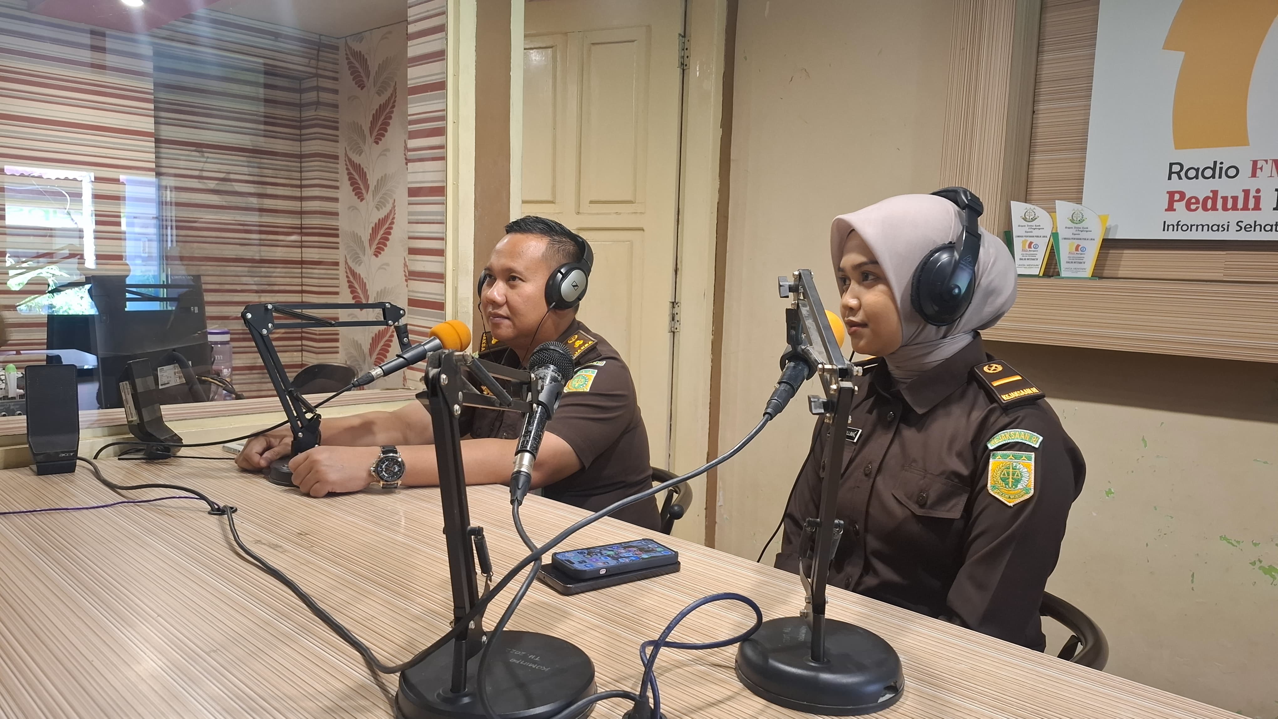 Kejaksaan Negeri Parepare Gelar Jaksa Menyapa di Radio, Angkat Isu Korupsi dan Pencegahannya